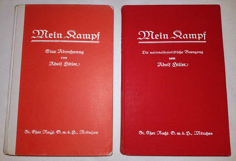 The first volume of Adolf Hitler's book Mein Kampf was published on 18 July 1925
